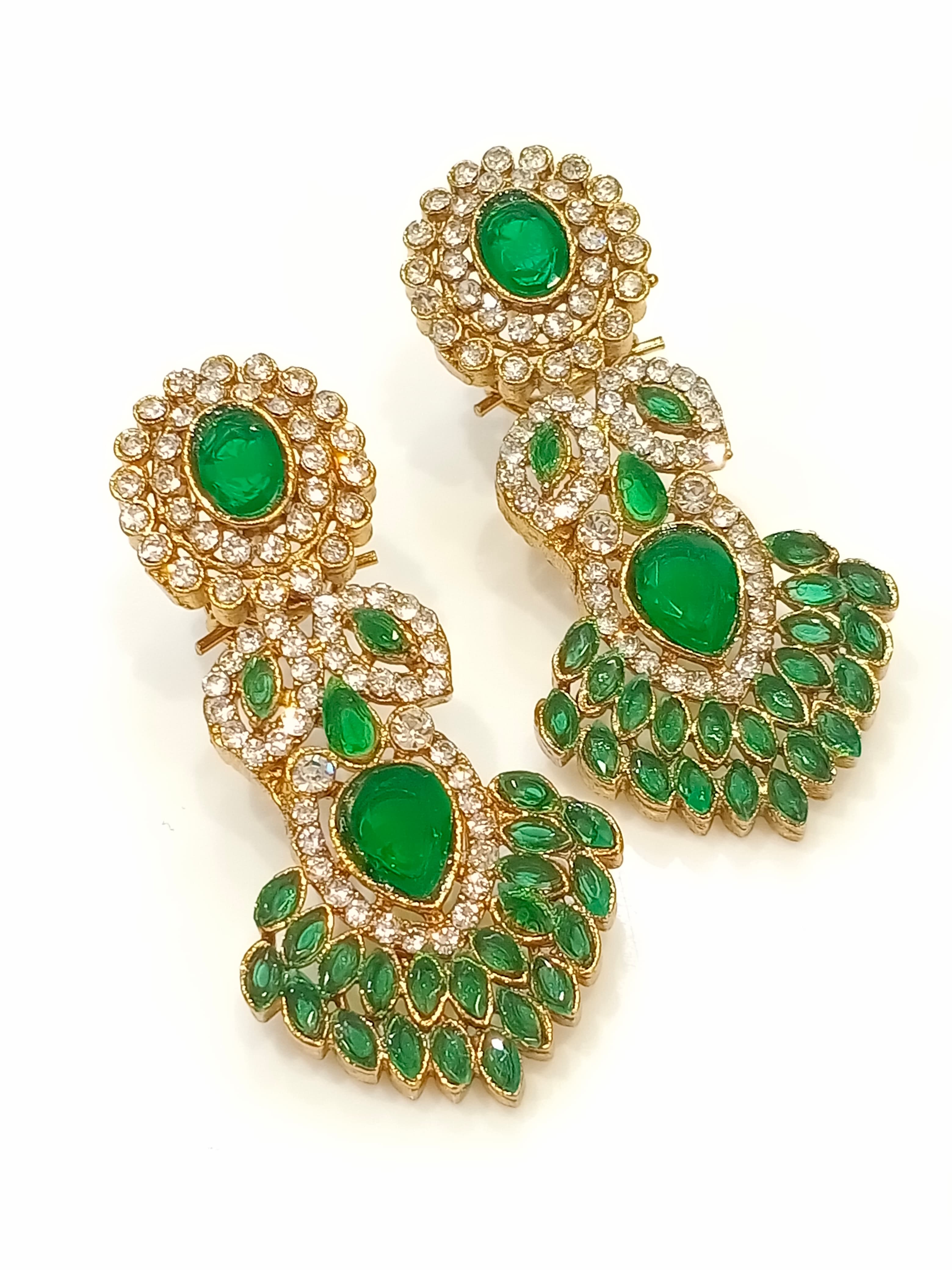 Zircon Earring Studs – 10 Colours