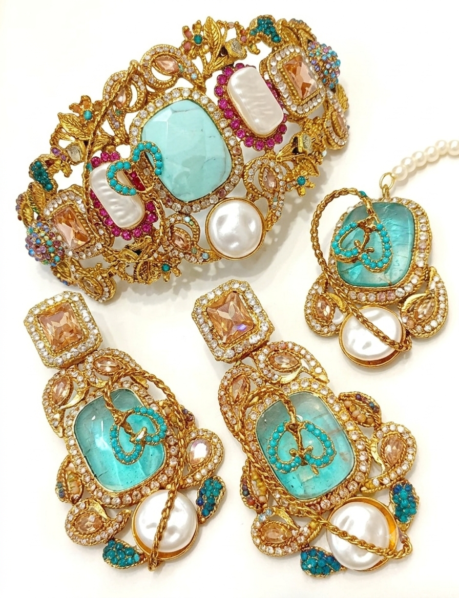 Ottoman Royal Turkish Choker Set