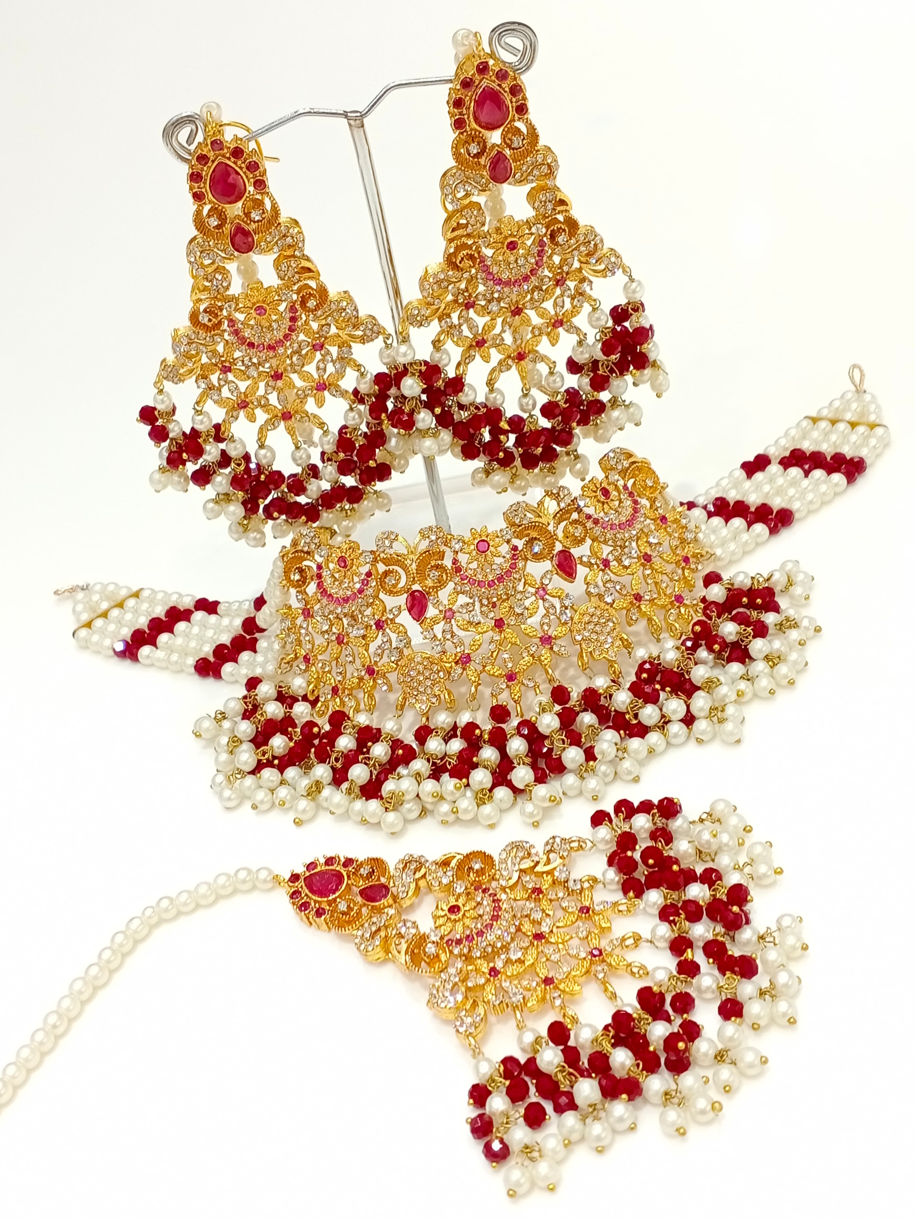 Bridal Necklace & Earrings Set