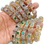 Jet Black Bridal Bangles